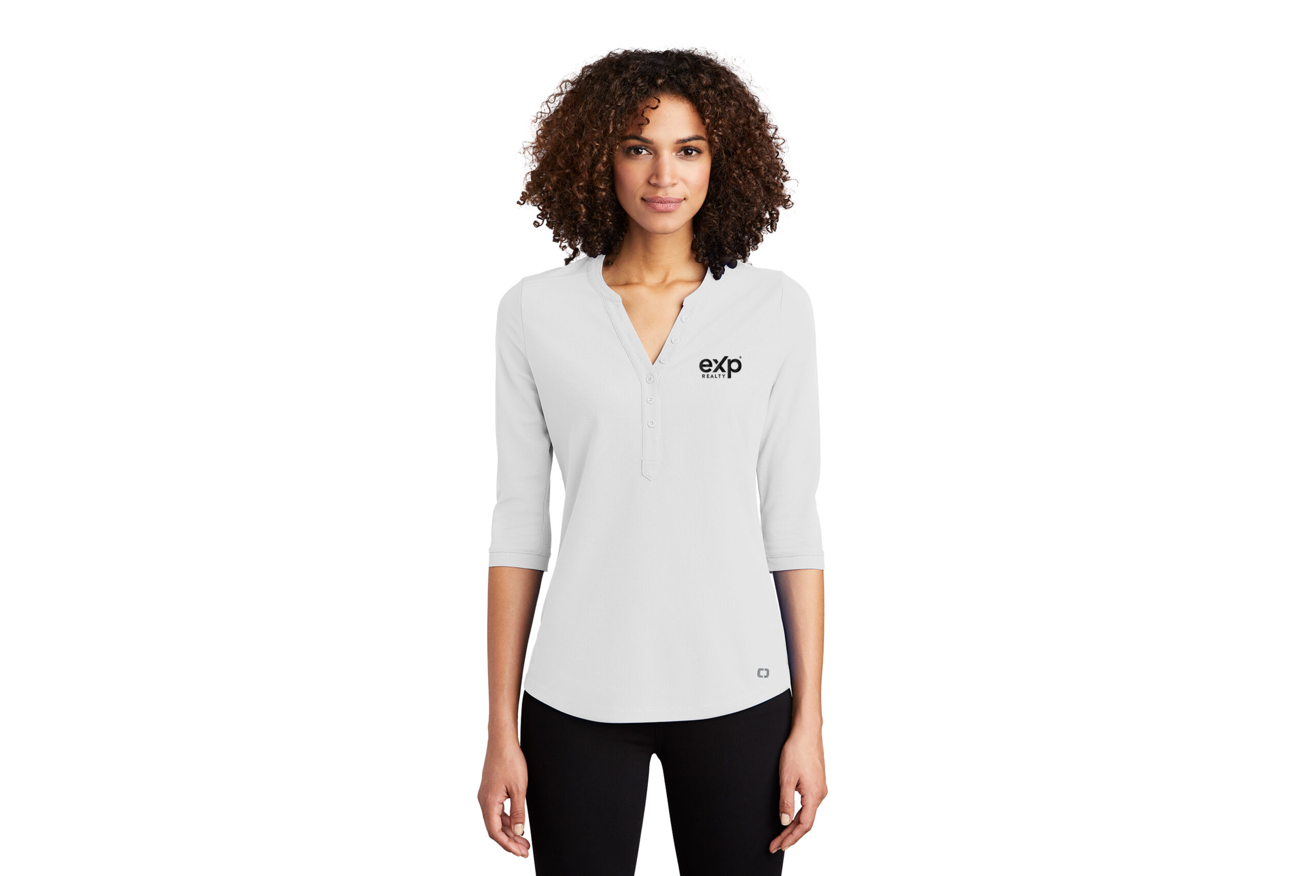 eXp Realty | OGIO® Ladies Jewel Henley - Image 3