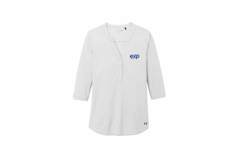 eXp Realty | OGIO® Ladies Jewel Henley - Image 2