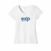 eXp Realty | District® Women’s Perfect Tri® V-Neck Tee (Direct To Film) - Image 2