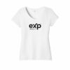 eXp Realty | District® Women’s Perfect Tri® V-Neck Tee (Direct To Film) - Image 4