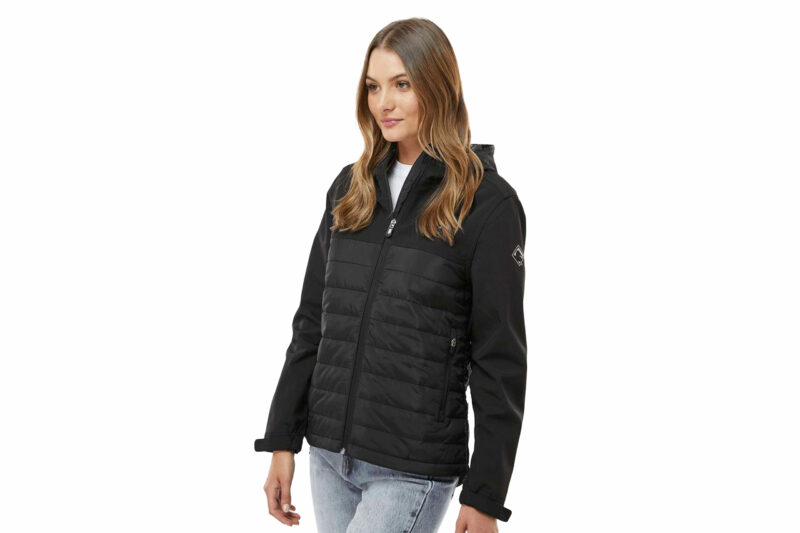 eXp Realty | DRI DUCK - Women's Vista Soft Shell Puffer Embroidered - Image 2