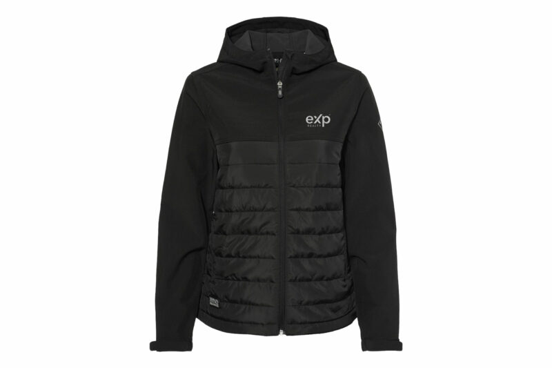 eXp Realty | DRI DUCK - Women's Vista Soft Shell Puffer Embroidered - Image 3