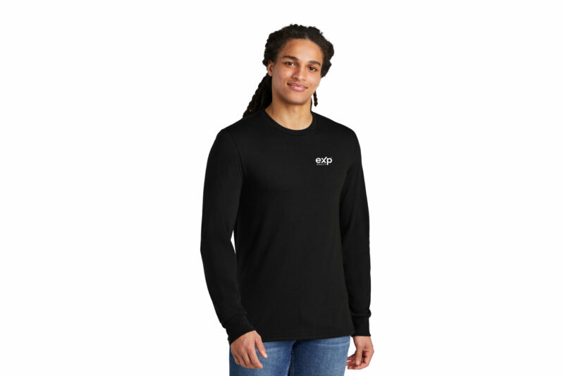 eXp Realty | District® Perfect TRI® Men's Long Sleeve Tee - Image 11