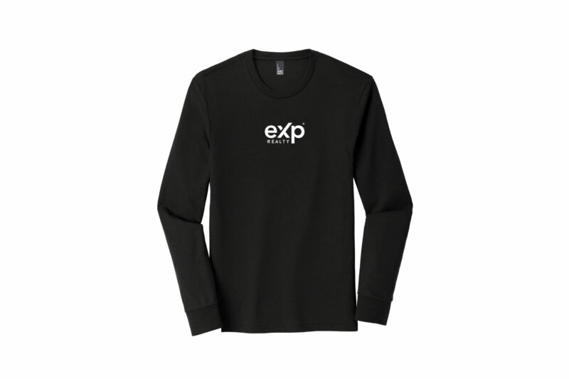 eXp Realty | District® Perfect TRI® Men's Long Sleeve Tee - Image 10