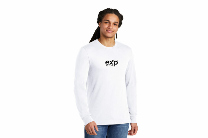 eXp Realty | District® Perfect TRI® Men's Long Sleeve Tee - Image 5