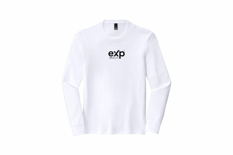 eXp Realty | District® Perfect TRI® Men's Long Sleeve Tee - Image 6