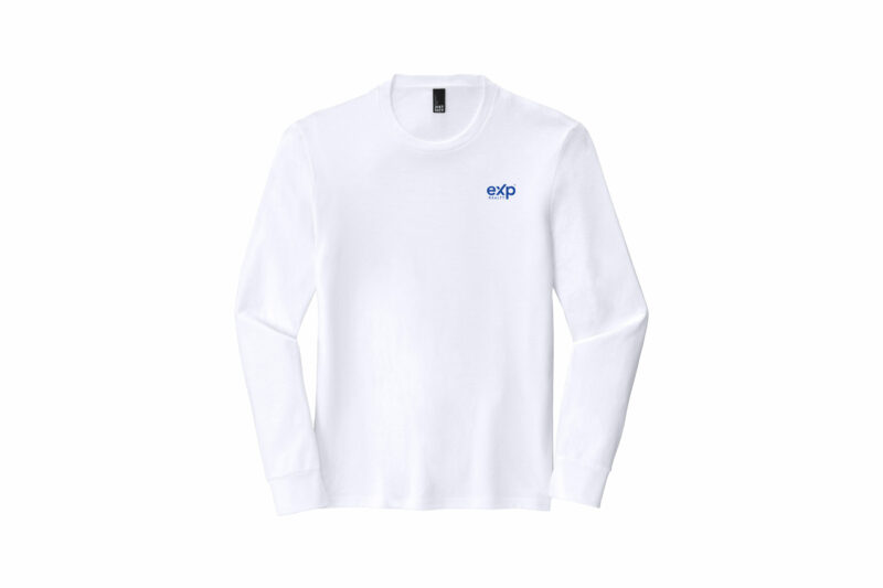 eXp Realty | District® Perfect TRI® Men's Long Sleeve Tee - Image 4