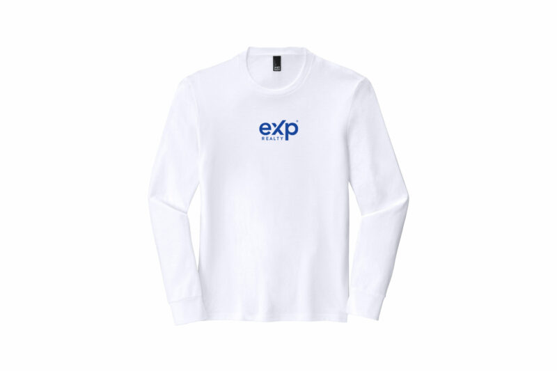 eXp Realty | District® Perfect TRI® Men's Long Sleeve Tee - Image 2